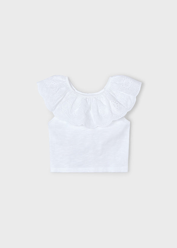 Tee shirt à volants MAYORAL