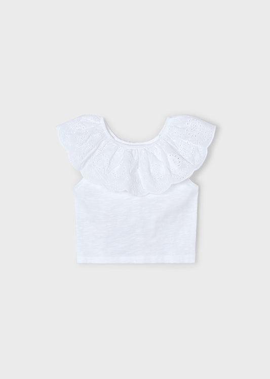 Tee shirt à volants MAYORAL